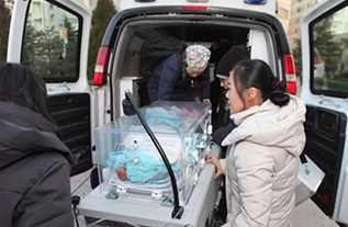 华池县妇婴监护型护送